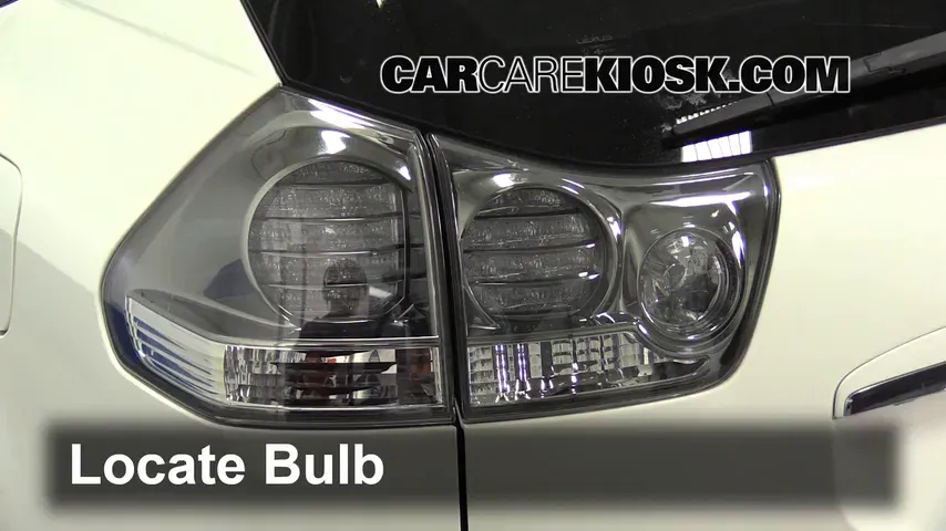 2006 Lexus RX400h 3.3L V6 Lights Turn Signal - Rear (replace bulb)